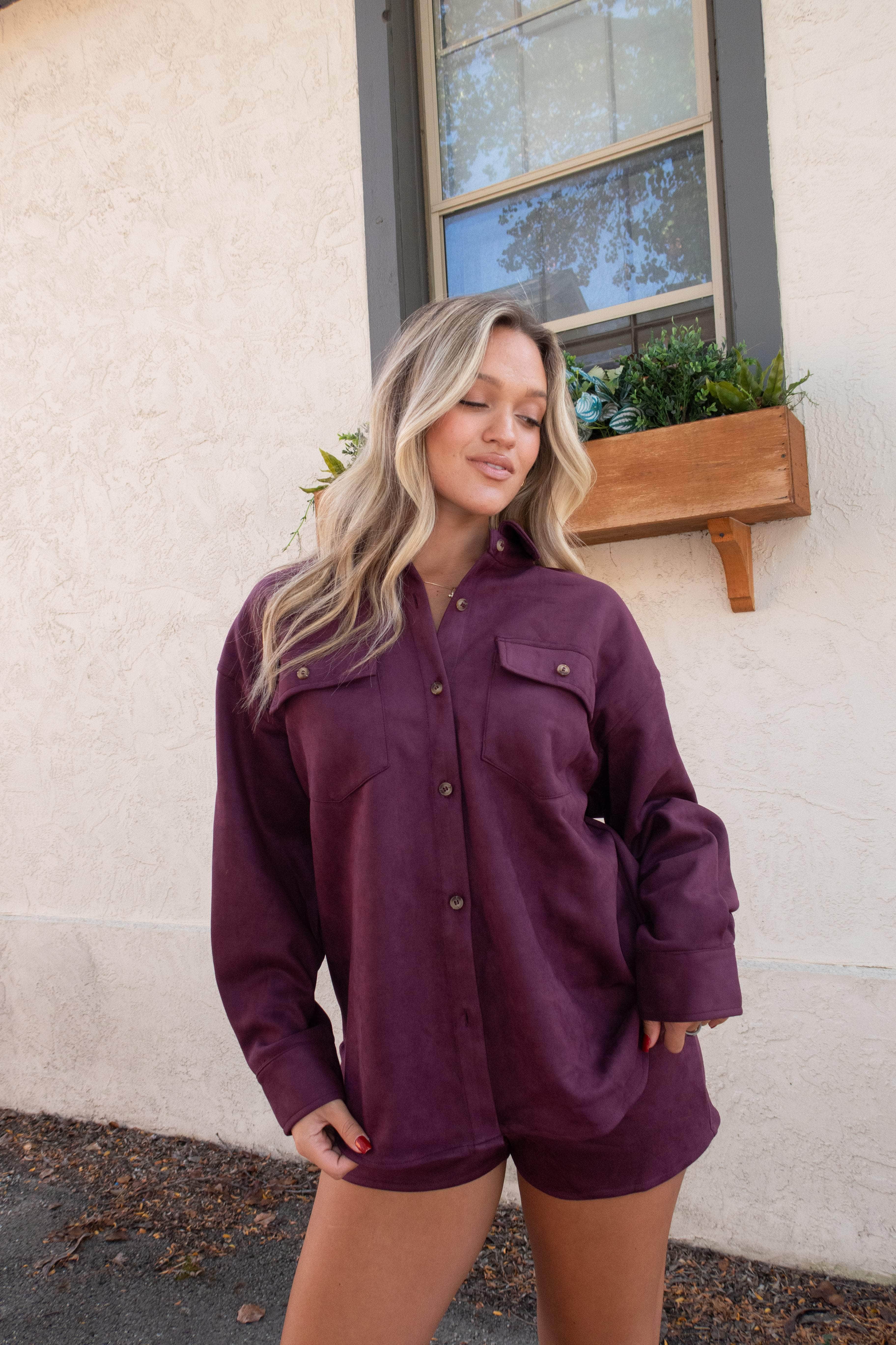 Favorite Season Suede Jacket