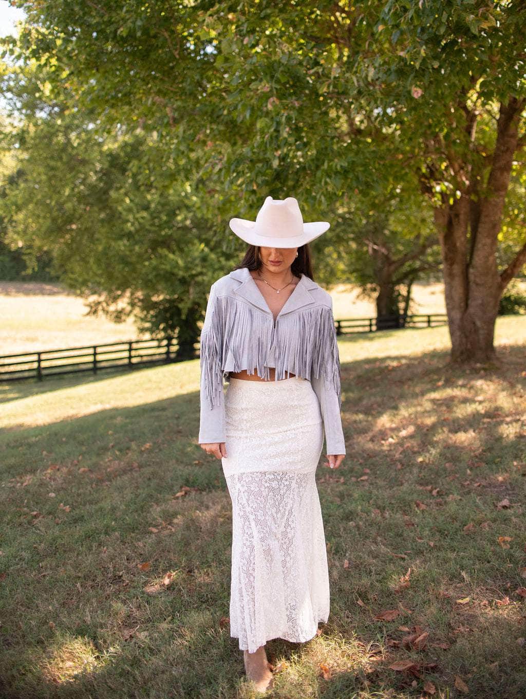 Boho Soul Faux Suede Jacket