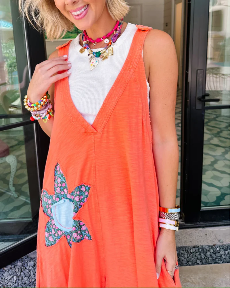 Floral Escape Patchwork Jumpsuit