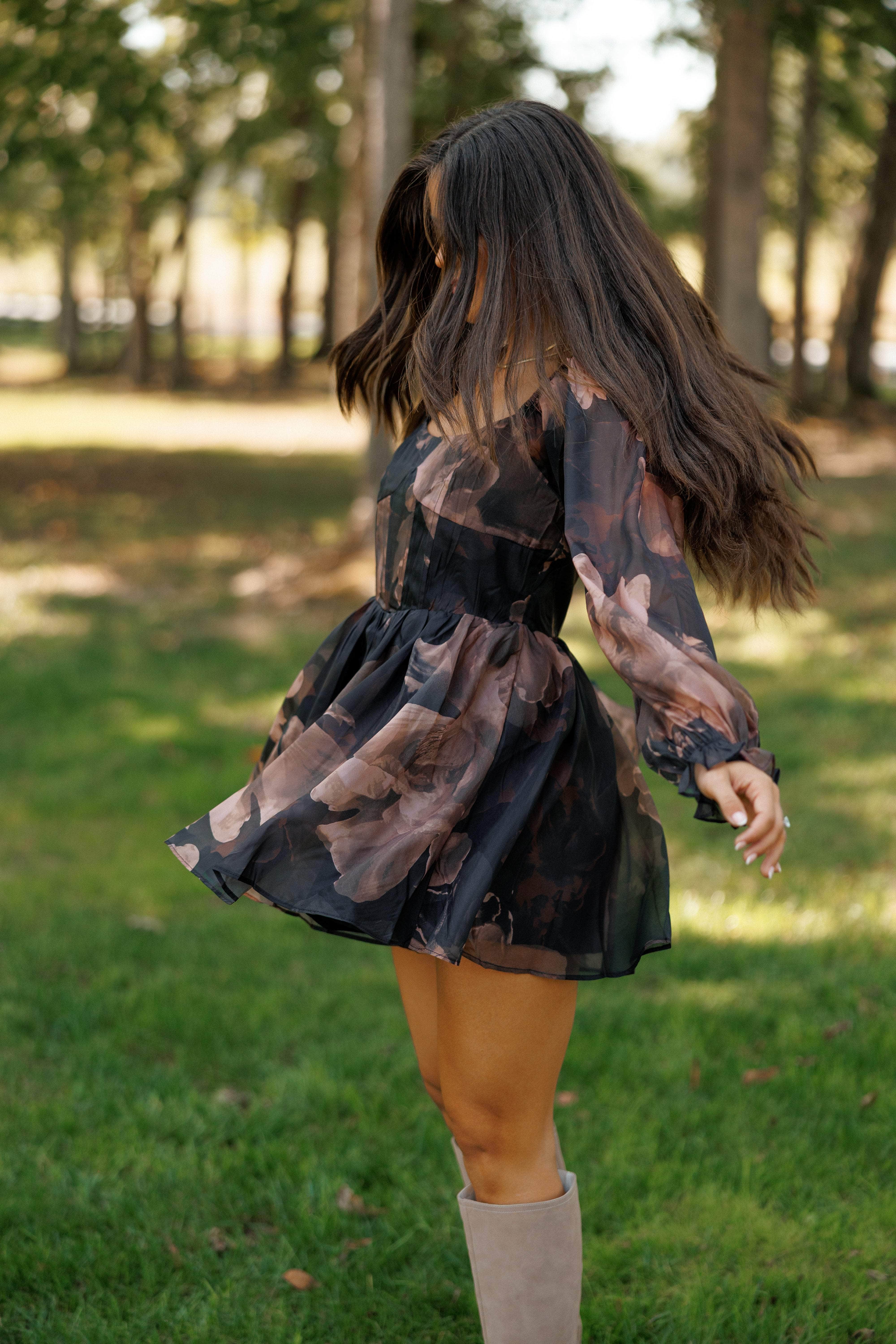 Evenfall Floral Romper