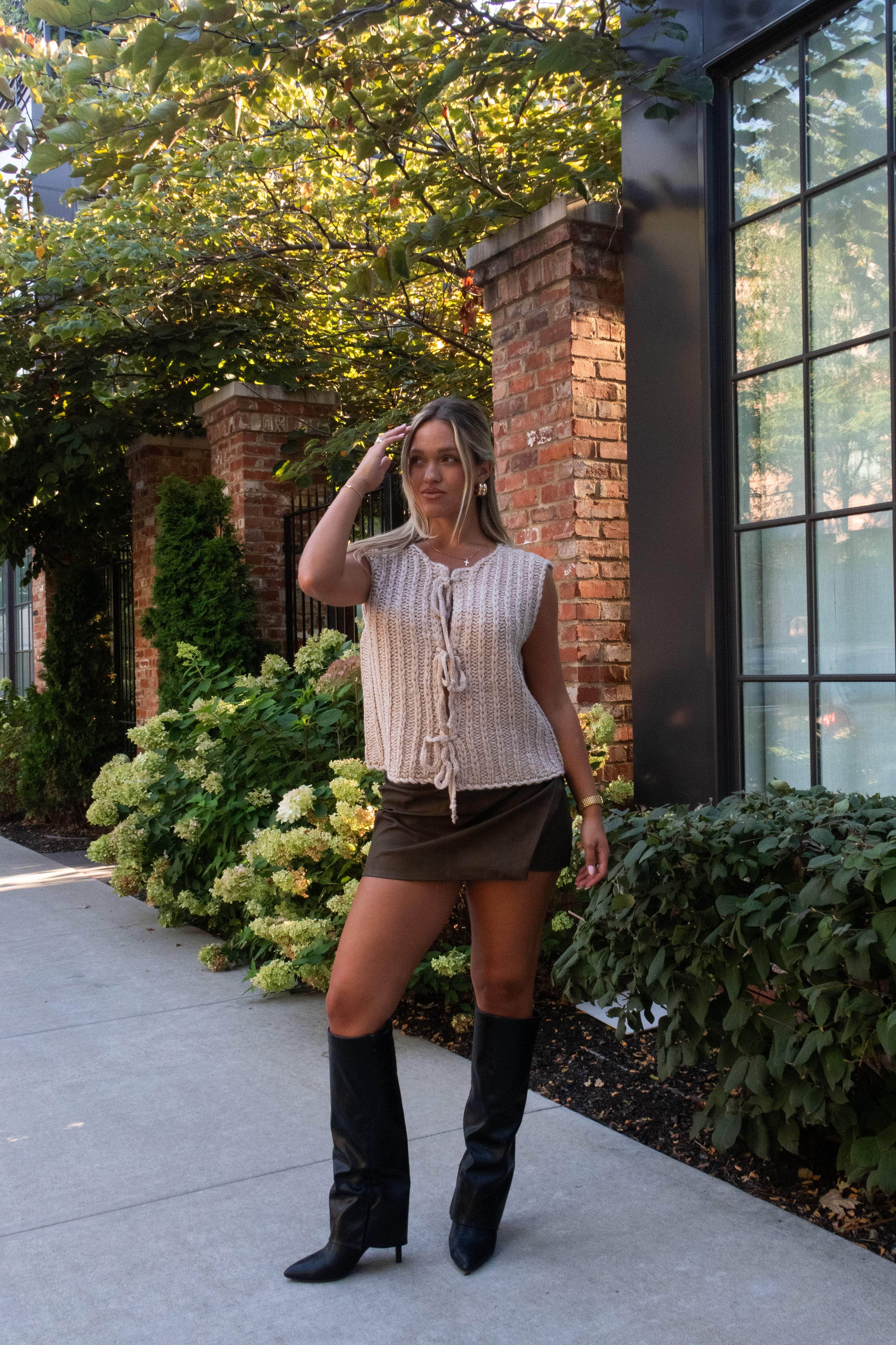 October Ties Sweater Vest