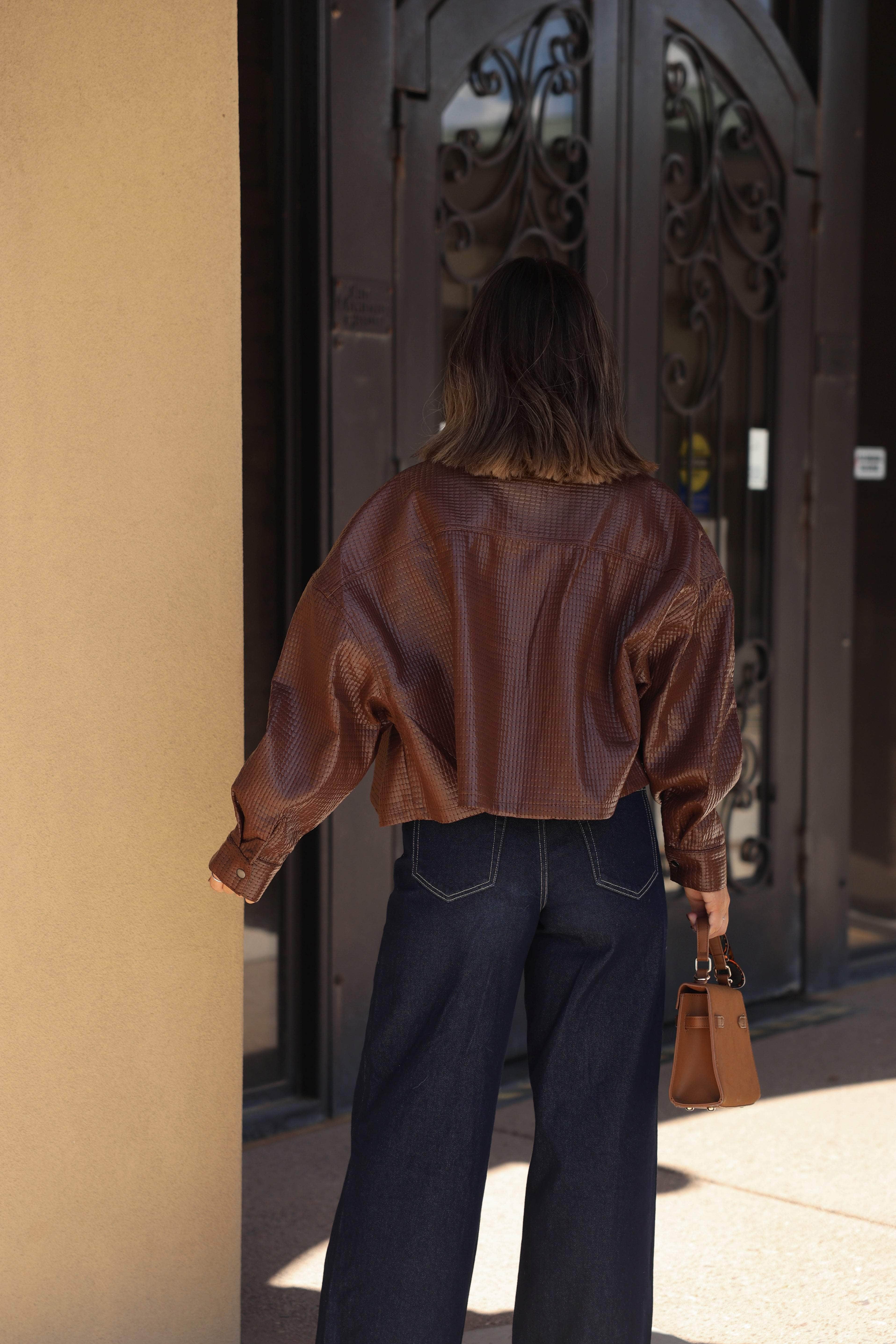 Vintage Avenue Leather Jacket