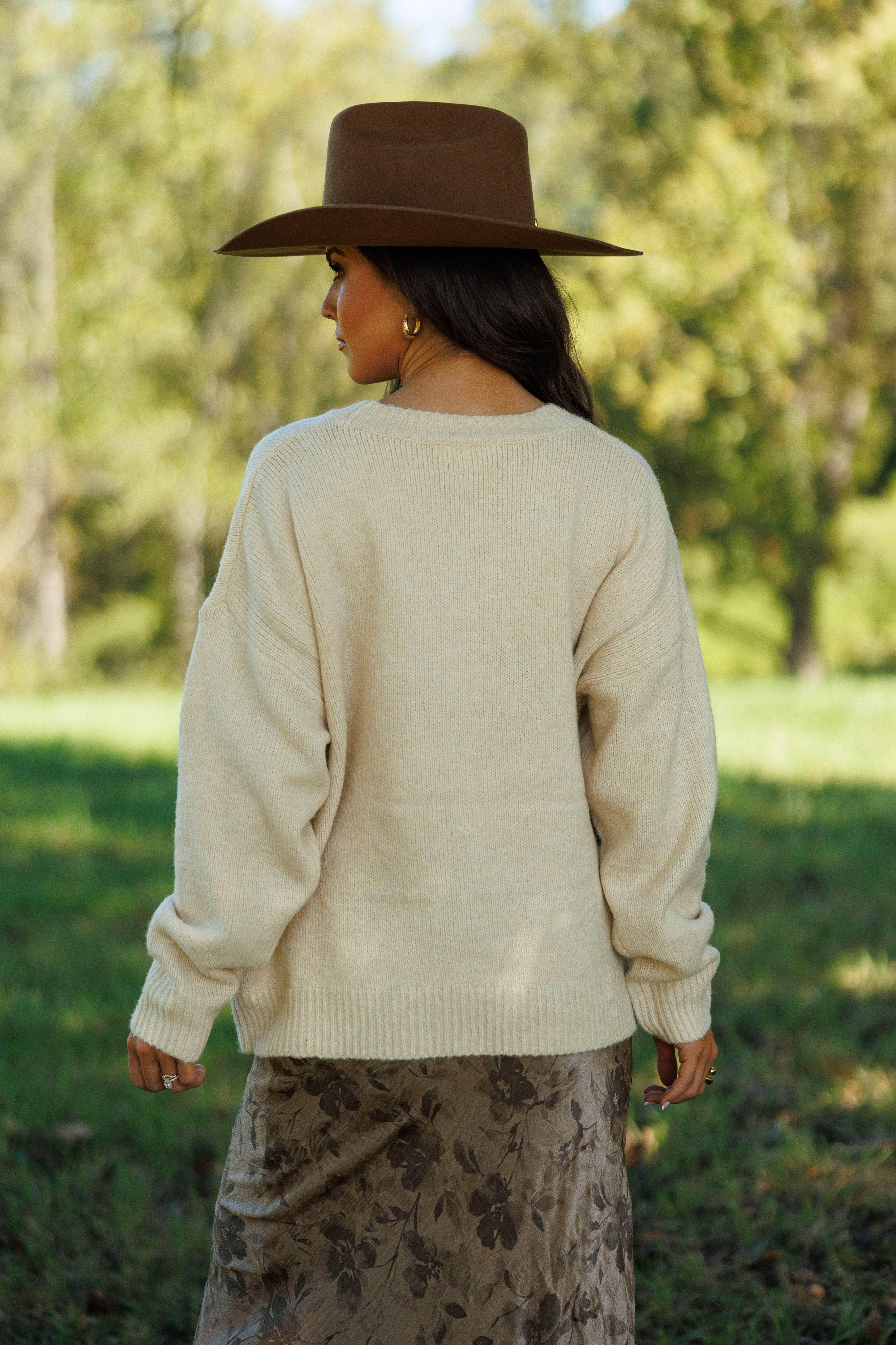Western Sketch Sweater