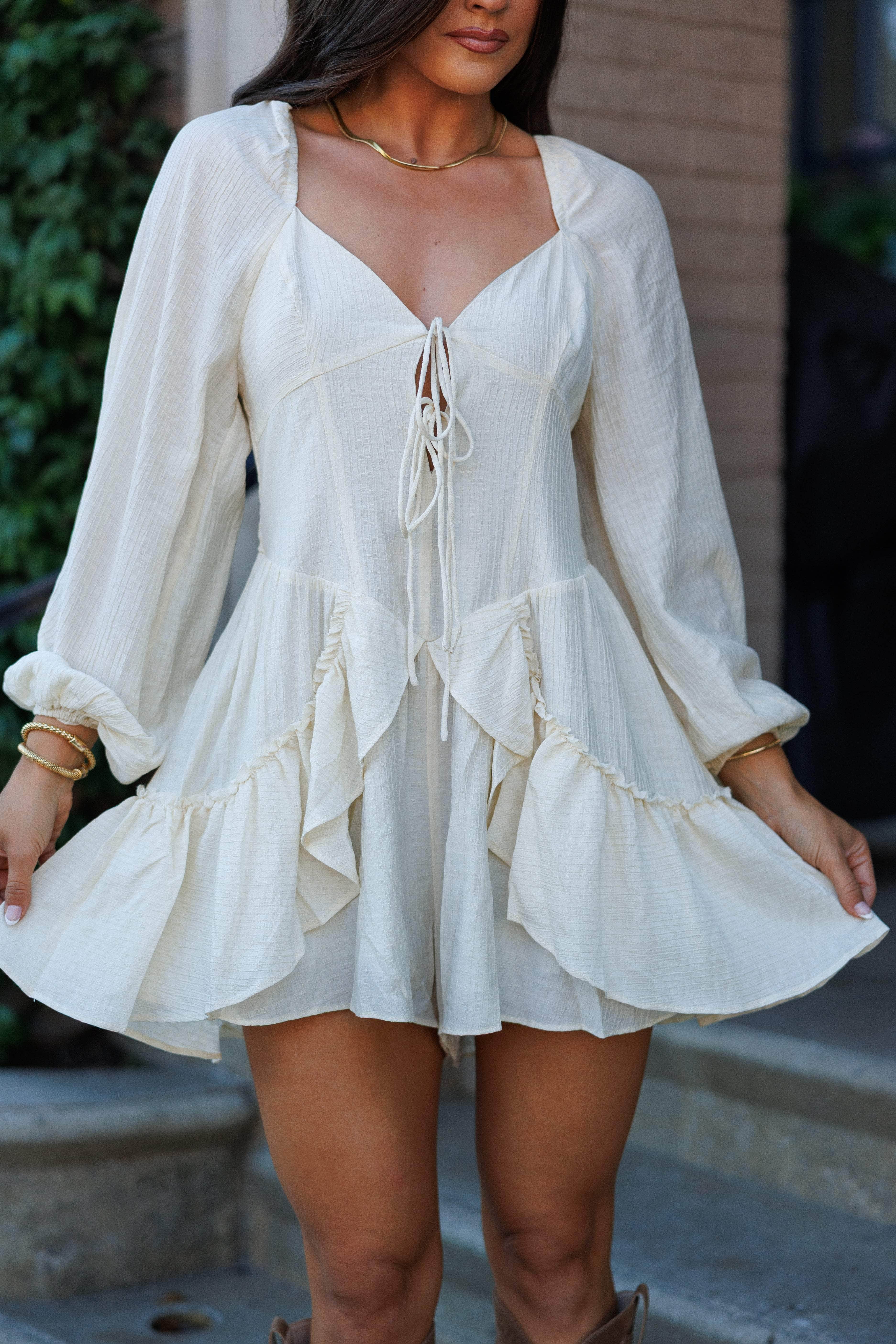 Fall Soirée Romper