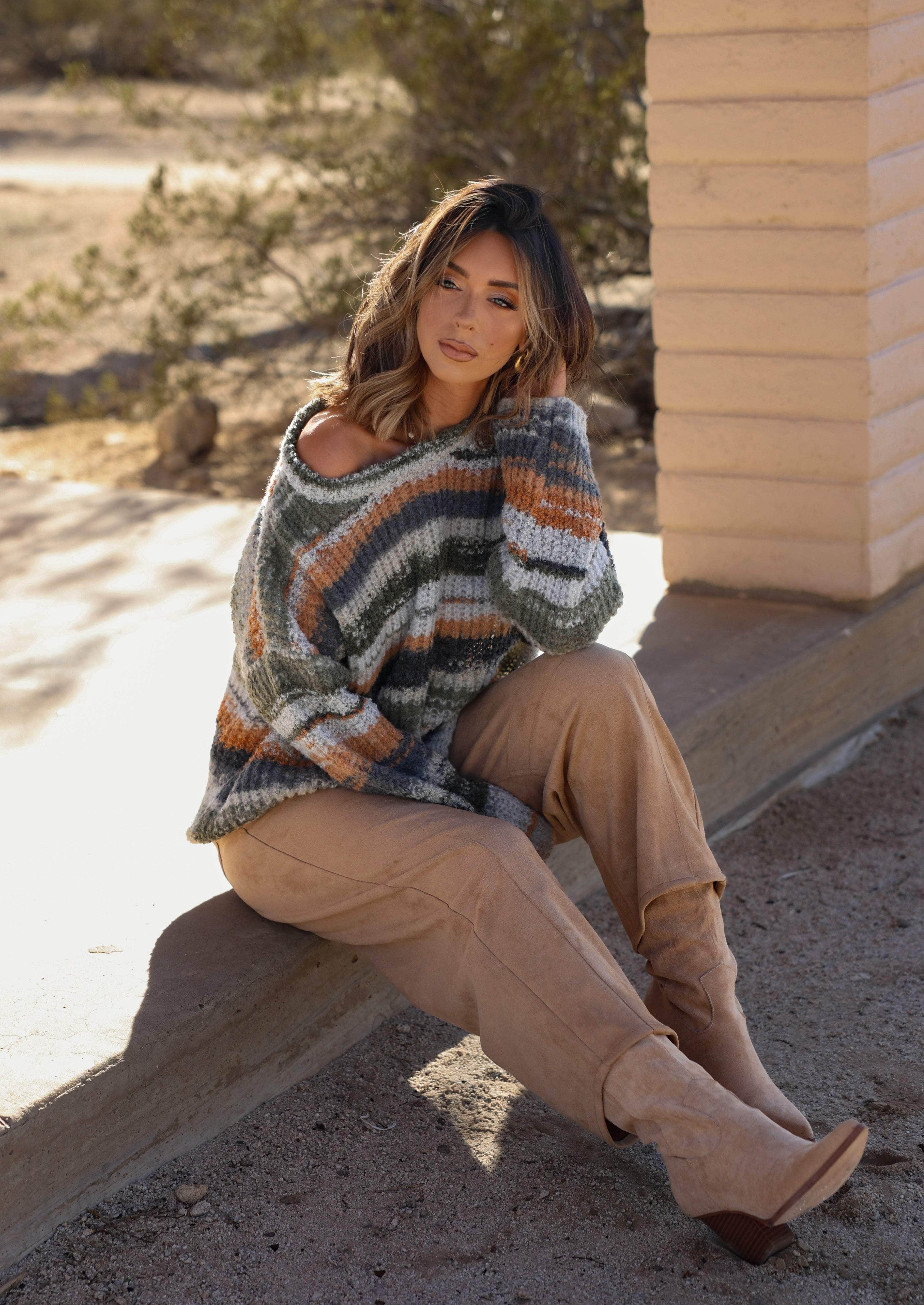 Autumn Blend Knitted Sweater
