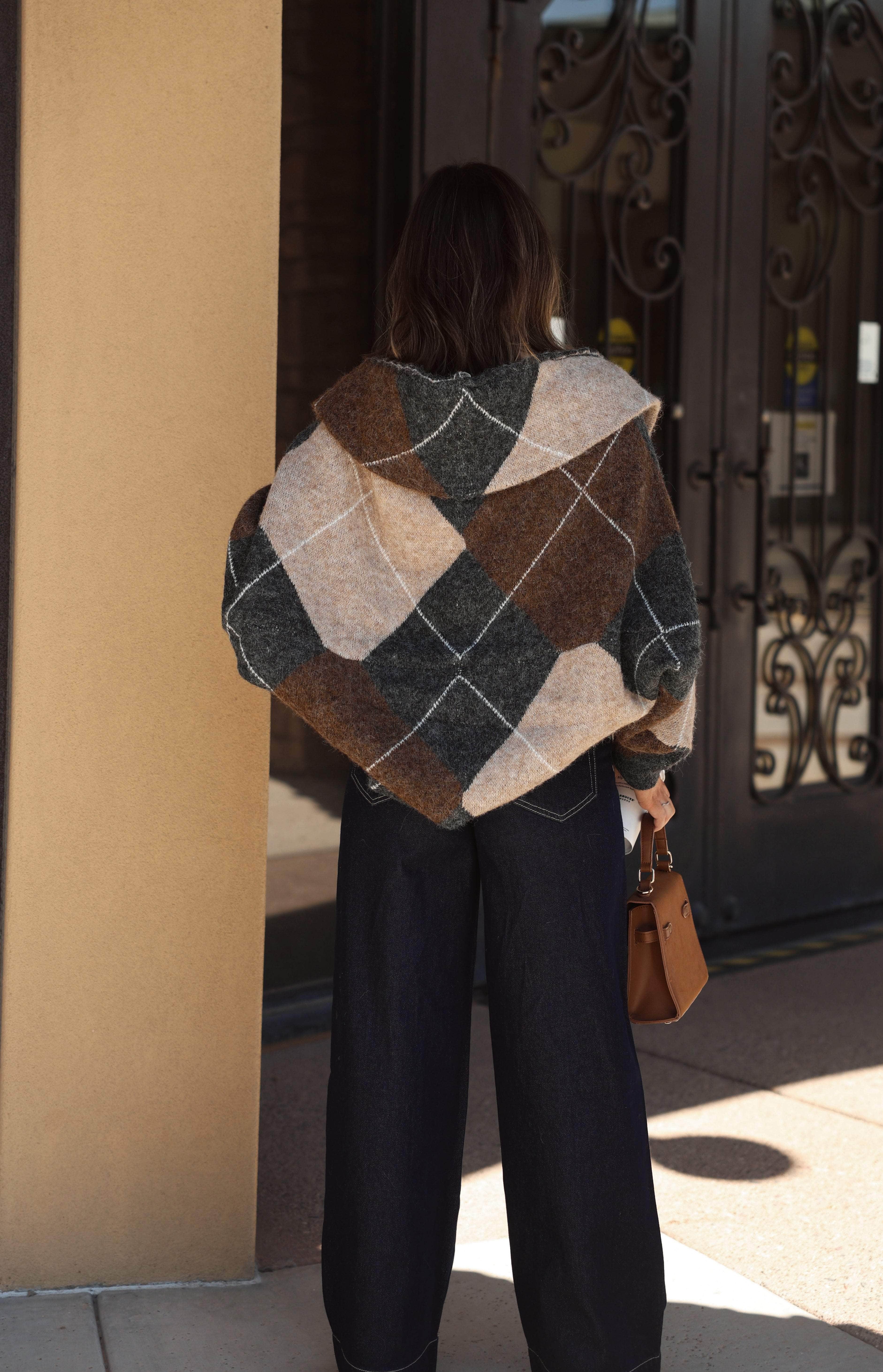 Argyle Avenue Cardigan Set