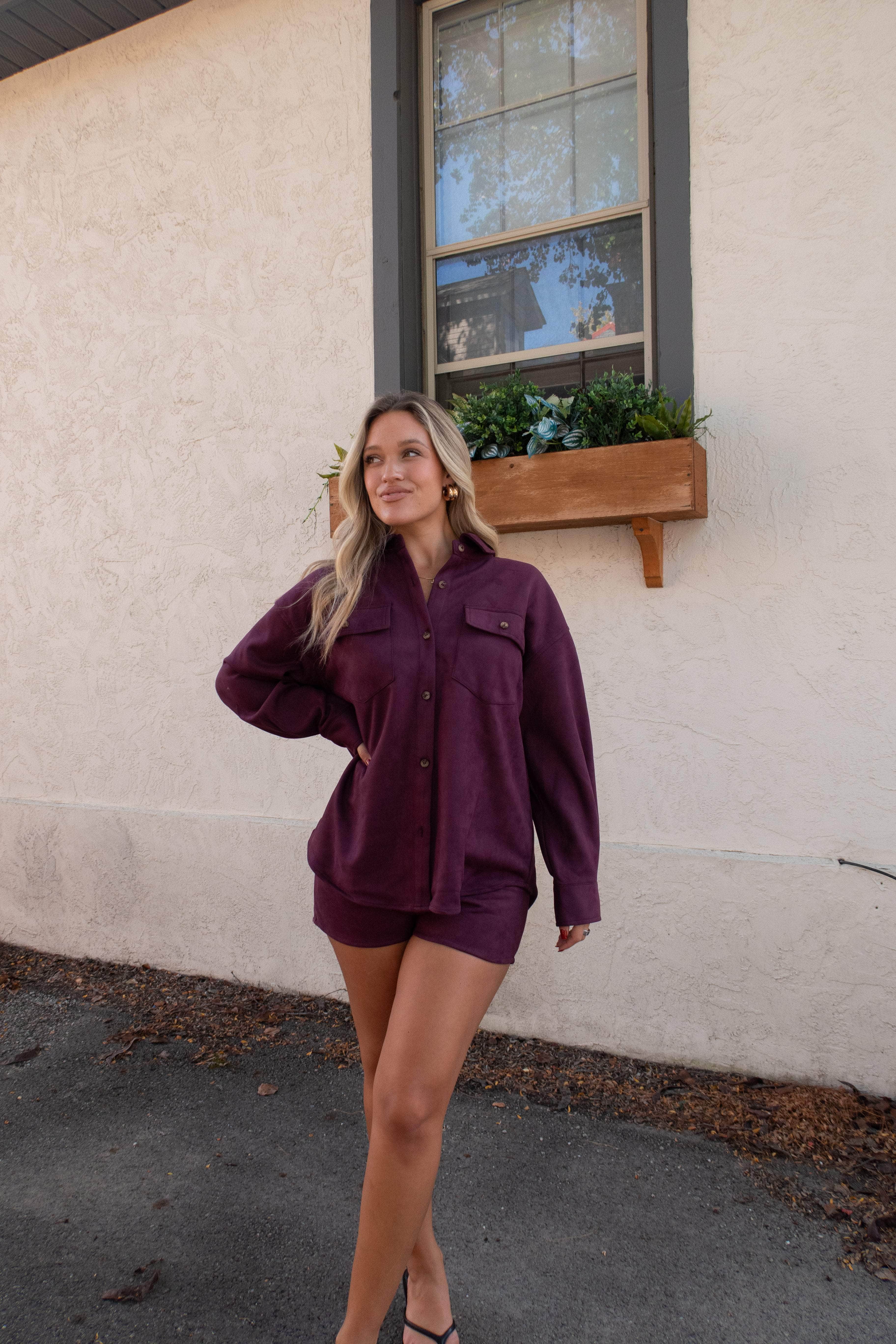 Favorite Season Suede Jacket