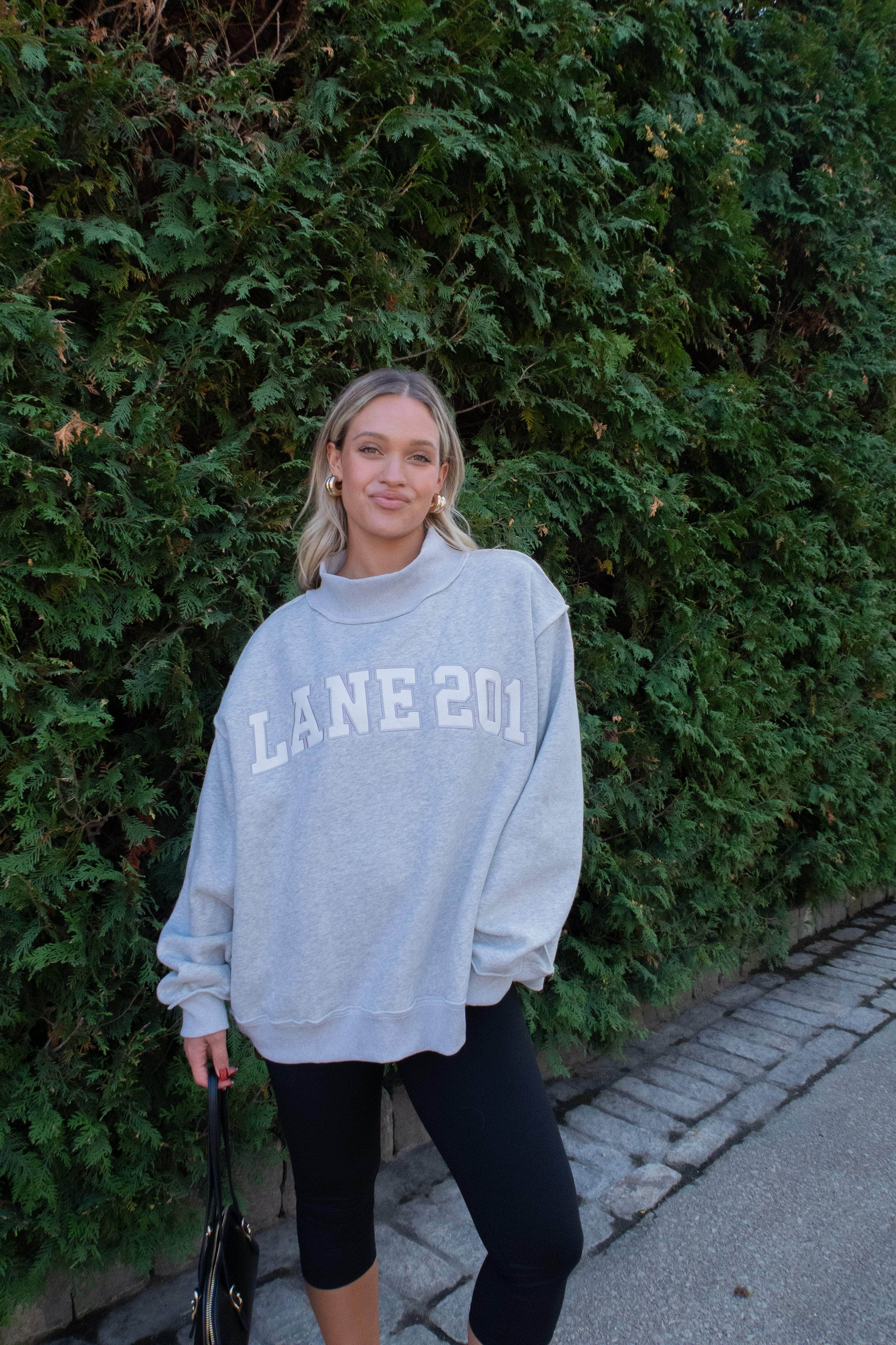 Lane 201 Mock Neck Sweatshirt